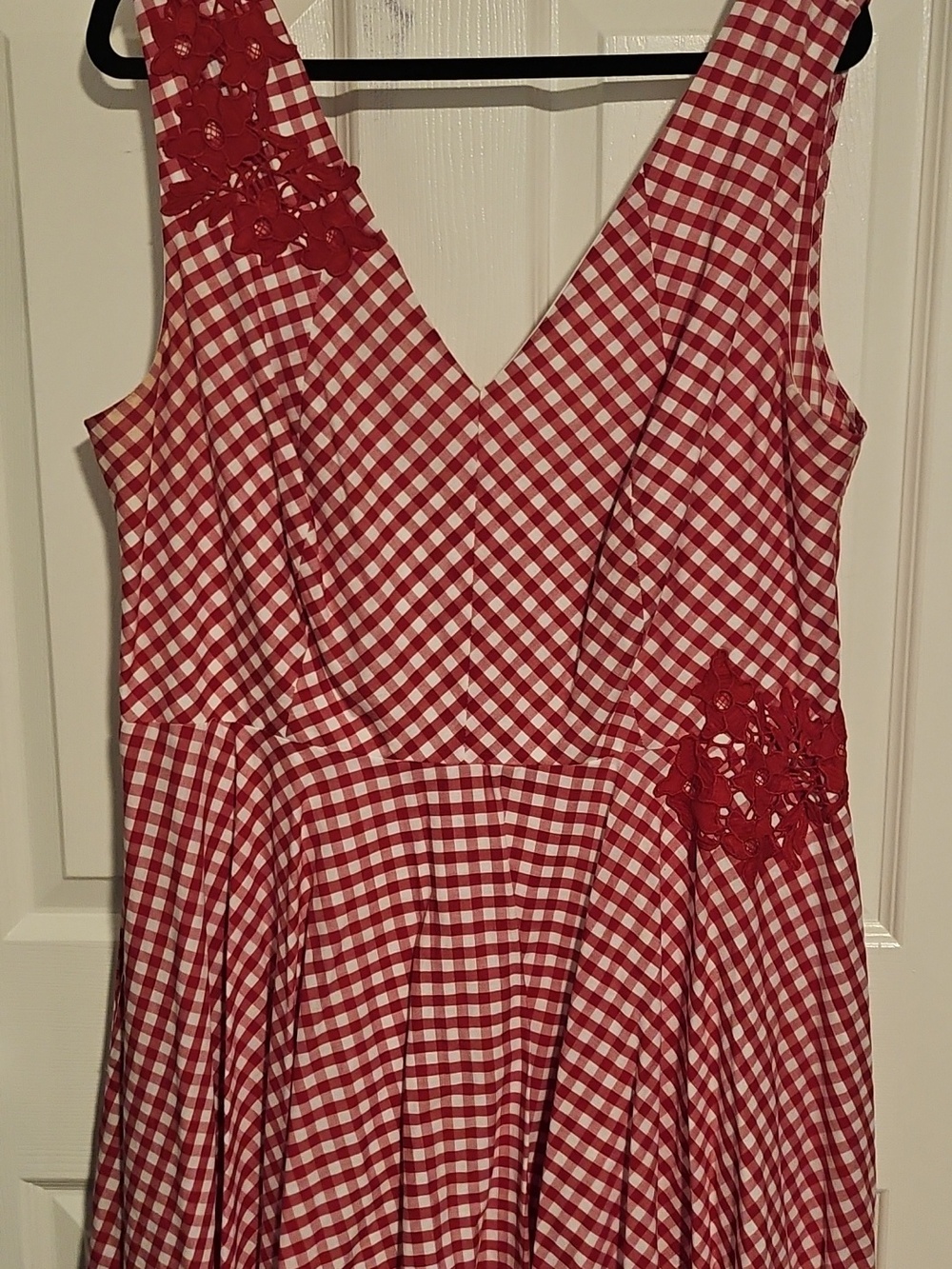 Red Gingham dress